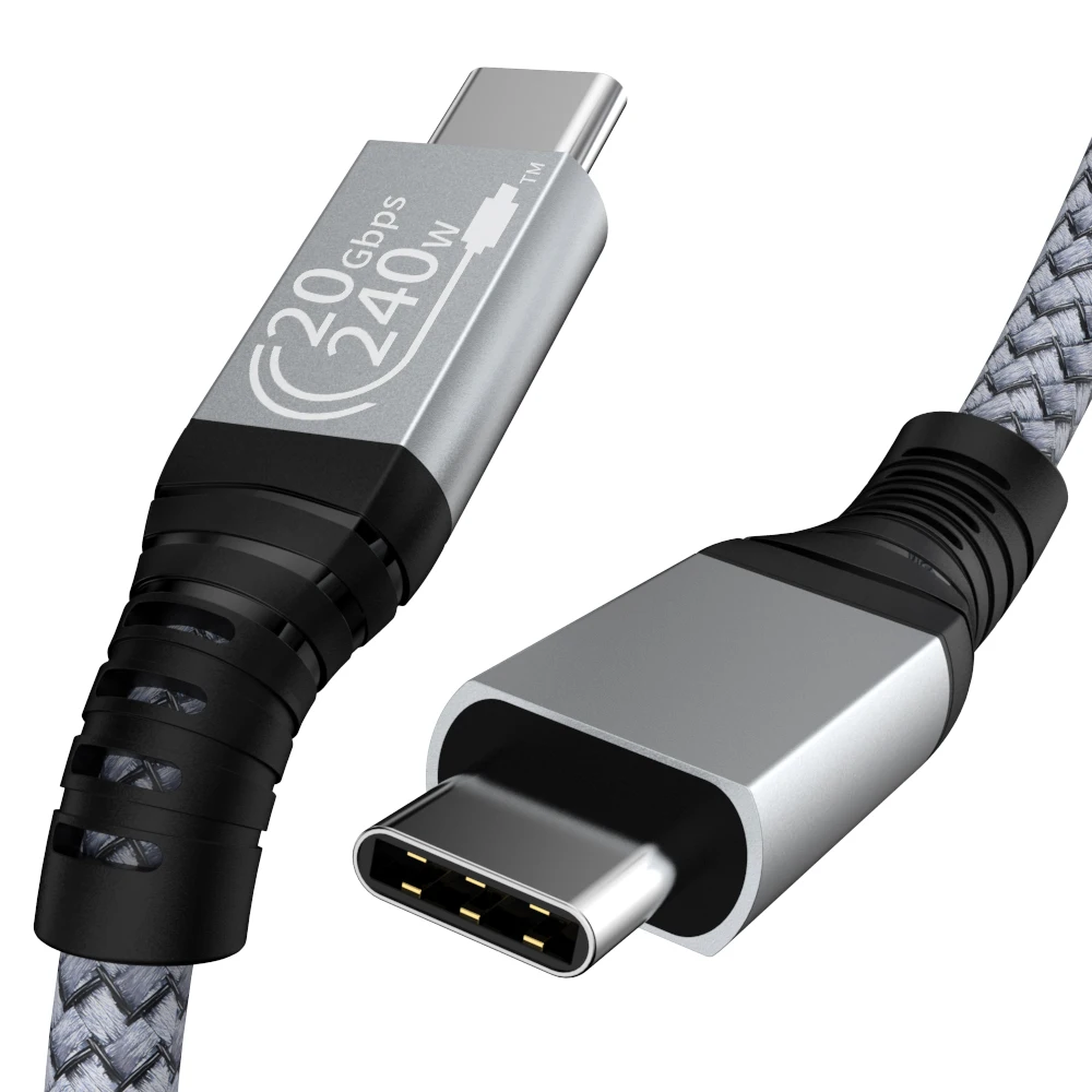 High-Power 240W USB-C to USB-C Fast Charging Cable
