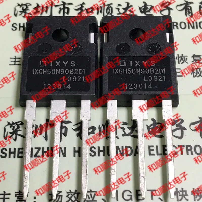 

10 шт./лот IXGH50N90B2D1, новый запас TO-247 IGBT 900V 50A