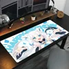 1pc Shirakami Fubuki Mouse Pad Mouse Mat Desk Mat With Pad Gaming Accessories Prime Gaming XXL 5