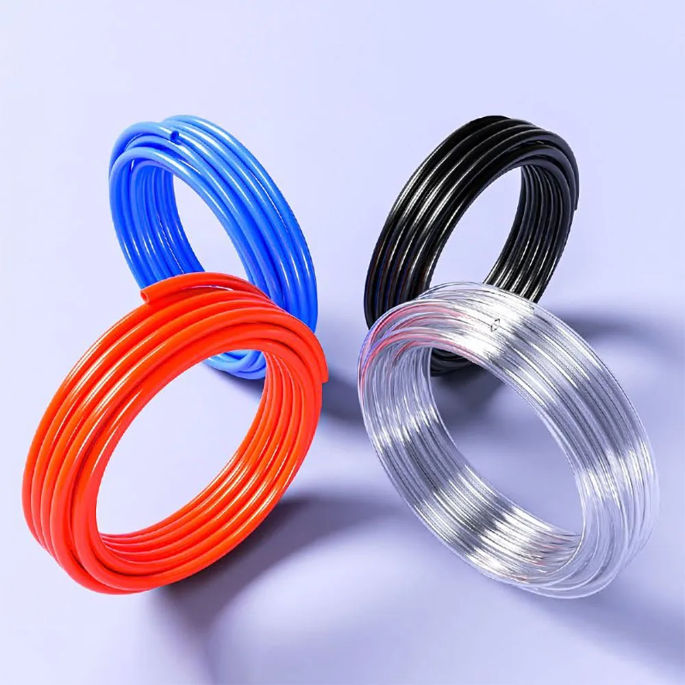 1-100M, PU Air Tube 6x4mm, Explosion-Proof High-Pressure Hose For Air Pump, Pneumatic Wire Rope For Compressor