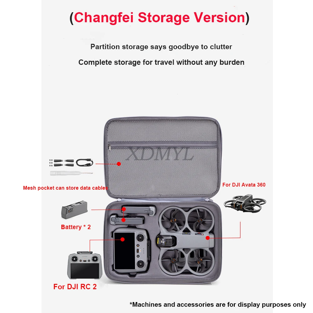 DJI Avata 360 숄더백 고글 G3/N3 DJI FPV 리모컨 3용 보호 박스 휴대용 케이스 핸드백 액세서리