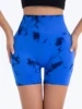 84532-abd9c8.jpg Shorts de yoga taille haute tie-dye pour femmes, shorts de sport côtelés sans couture, leggings de fitness à compression à séchage rapide