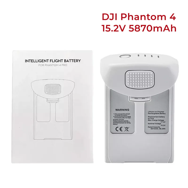 Batería Inteligente Phantom 4 – 15.2 V Y 5870 MAh, Alta Capacidad Para Phantom 4, Pro, Pro V2.0 Y RTK