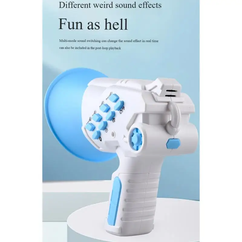 Funny Voice Changer Megaphone Role Party Prank Toy Voice Changing Amplifier Electric Megaphone Roleplay Prank Props 3