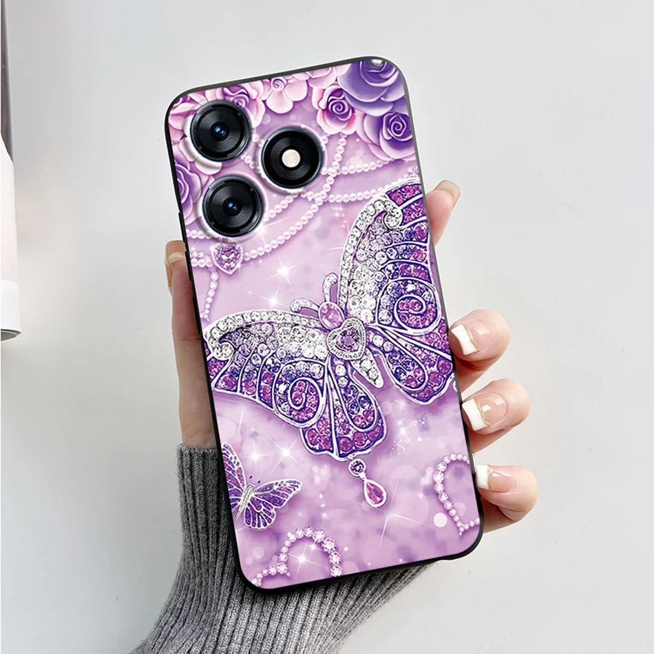 Fashion Marble Silicone Black Soft Phone Case - 2023 Edition