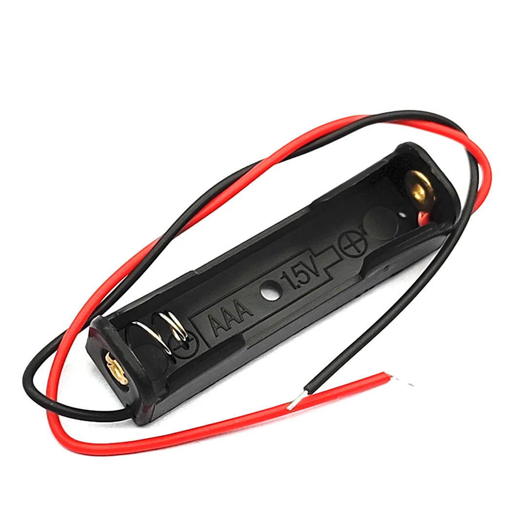 AAA Battery Box AAA Battery Case Holder Leads 1/2/3/4 Slot battery storage box battery case battery holder battery box