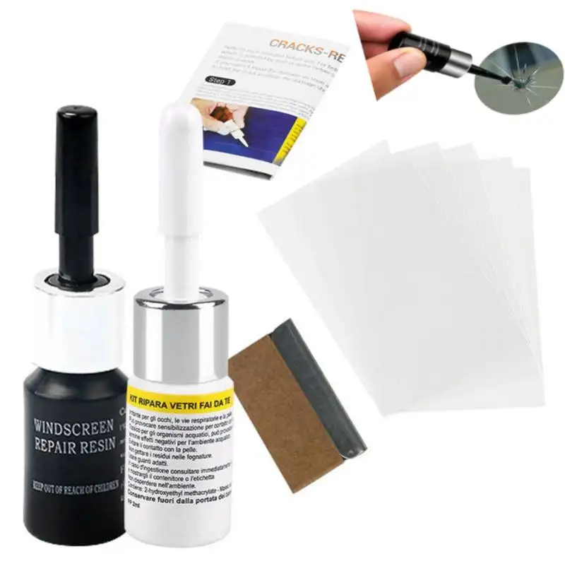 

15ml Auto Screen Repair Car Windshield Kits Curing Lijm Nano Reparatie Tools Home Window Glas Fillers Crack Scratch Maintenance