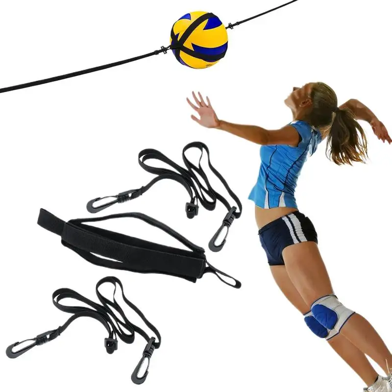 Volleyball Hitting Practice Trainer Practical Assistant Wear-resistant Flexible for Exercise Volleyball Trainer Belt
