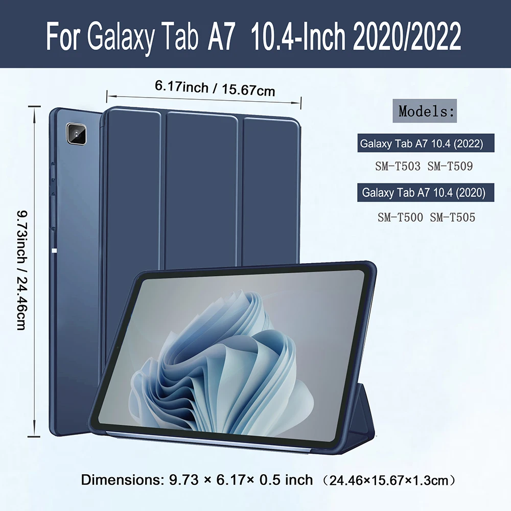 Premium PU Leather Magnetic Tablet Cover