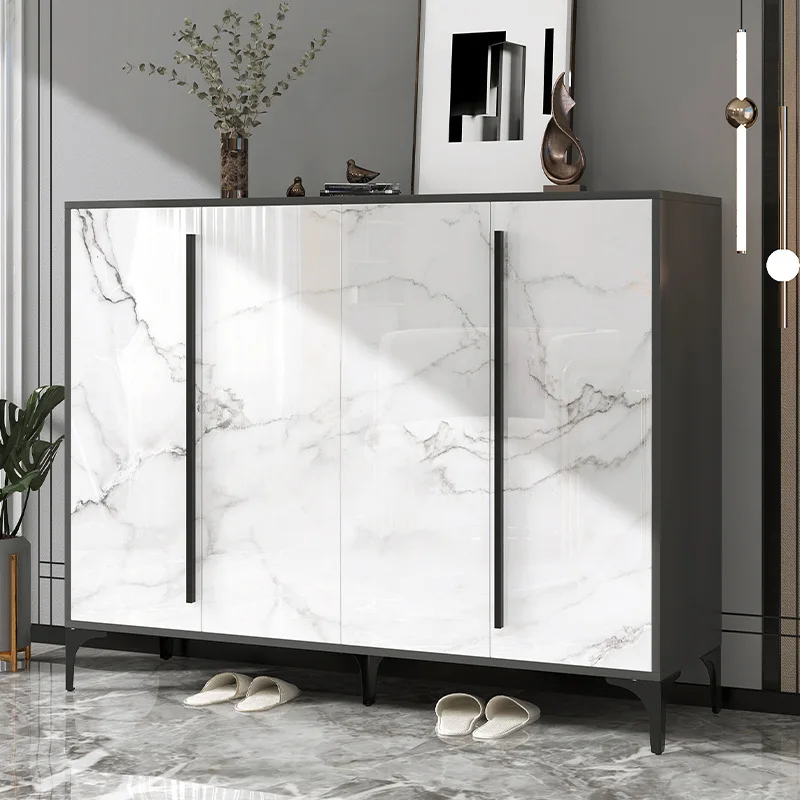 

Nordic Rock Ultra Thin Waterproof Vertical Design Display Hallway Shoe Cabinets Dorm Balcony Szafka Na Buty Hall Furniture