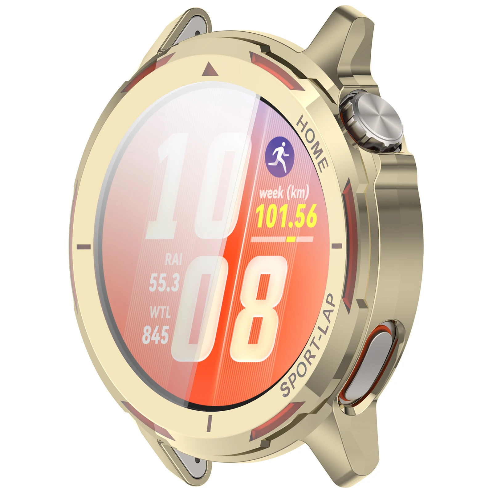 Premium 360° Soft TPU Protective Case Cover for Smartwatch - Full Coverage & Screen Protection