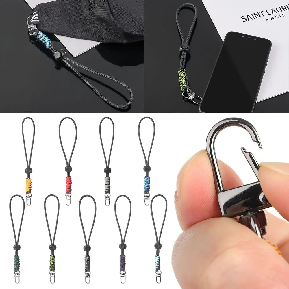 

Новинка, высокопрочный ремень для самообороны, вращающаяся Пряжка, ремень для ключей из парашютного шнура