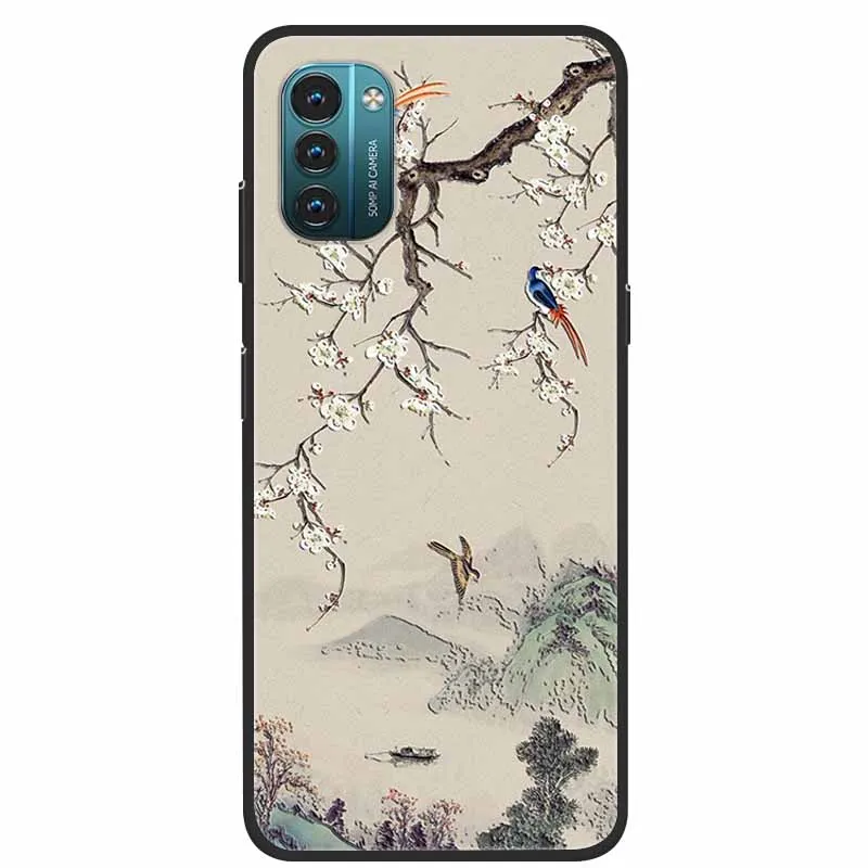 3D Flower Embossed Soft Silicone Protective Phone Case - Stylish Bumper Cover