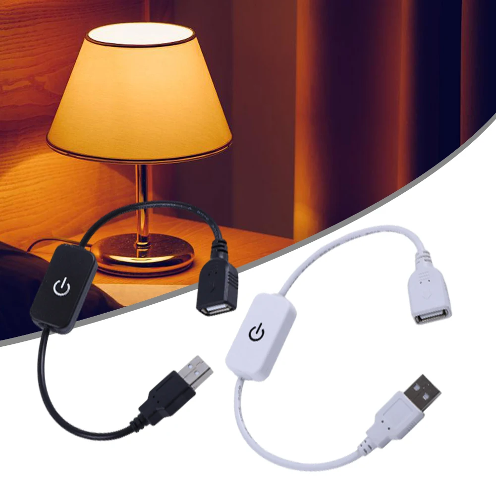 

4A 5V Dimmer Controller Usb Line Touch Stepless Dimming Usb Switch Line Led Touch Dimmer Led Desk Lamp 40x20x11mm