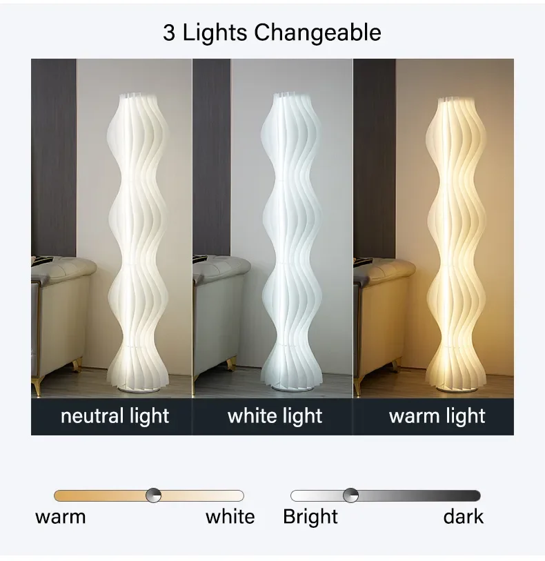 Modern Nordic Grass Skirts LED Floor Lamp