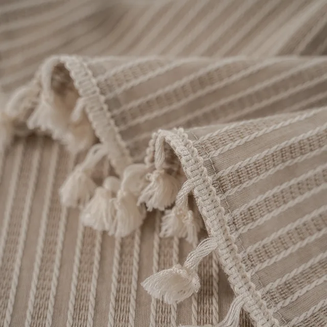 일본식 면 및 린넨 인스 파티션 커튼