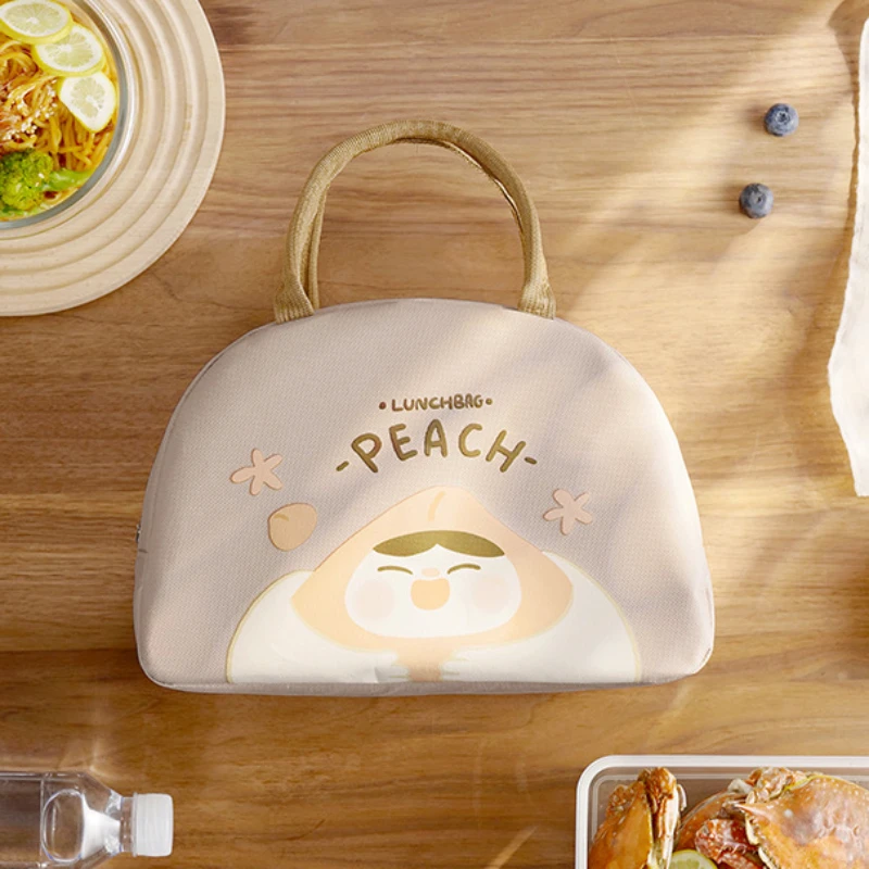 Insulated Lunch Bag, Refrigerated Bag, Portable Lunch Box, Bento Tote Bag, Food Picnic Bag, Food Insulation Bag
