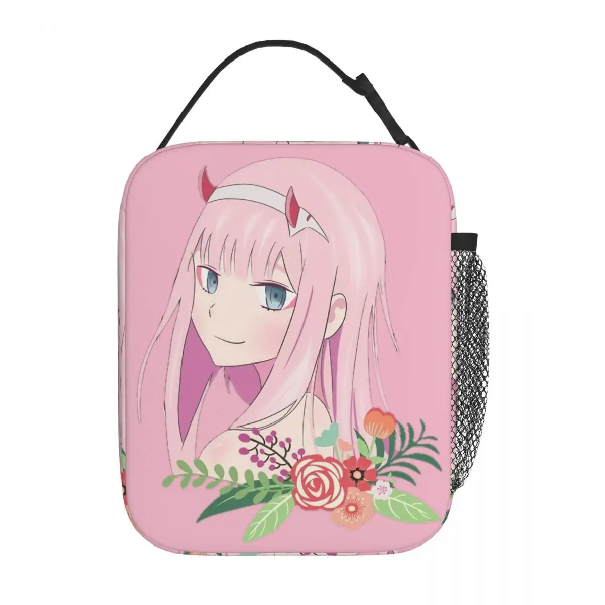 

Zero Two Darling In The Franxx Accessories Insulated Lunch Bag For Outdoor Food Container Reusable Cooler Thermal Lunch Box