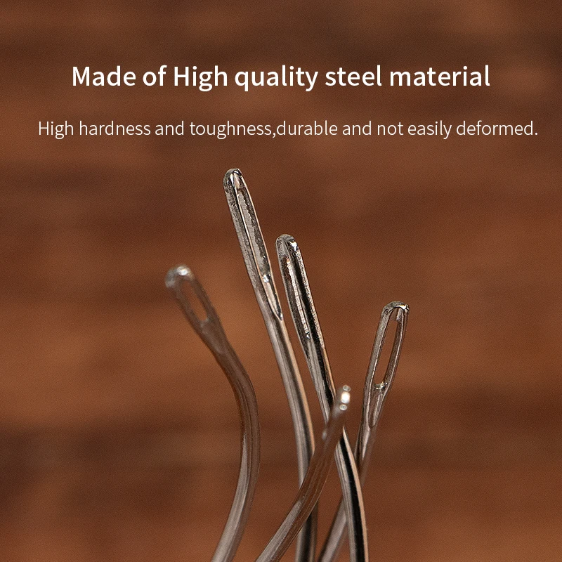 Set 21 Aghi Curvi Per Cucito - Per Pelle, Parrucche E Tappezzeria | Ideale Per Riparazioni - Foto 5