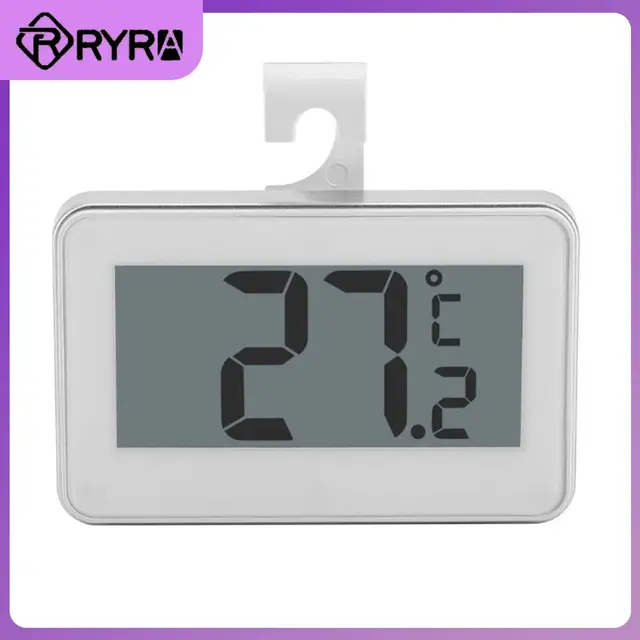 Lcd Digitális Hőmérő Fagyasztóhőmérséklethez -20C-60C (-4F ~ 140F) Fokos Hűtőszekrény Hűtőhegy Konyha Eszköz