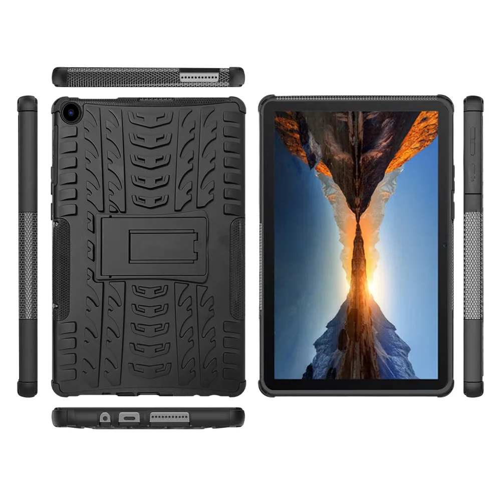 Kids Safe Heavy Duty Protective Tablet Stand Cover, Full Body Case
