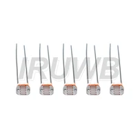 50PCS For Arduino LDR Photo Light Sensitive Resistor Photoelectric Photoresistor 5528 GL5528 5537 5506 5516 5539 5549 - Image 5