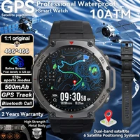 T-Rex 3 GPS Smart Watch 10ATM Waterproof Built-in Dual-band GNSS Compass Military Sport Smartwatch Men 2025 New For Xiaomi Ultra 1