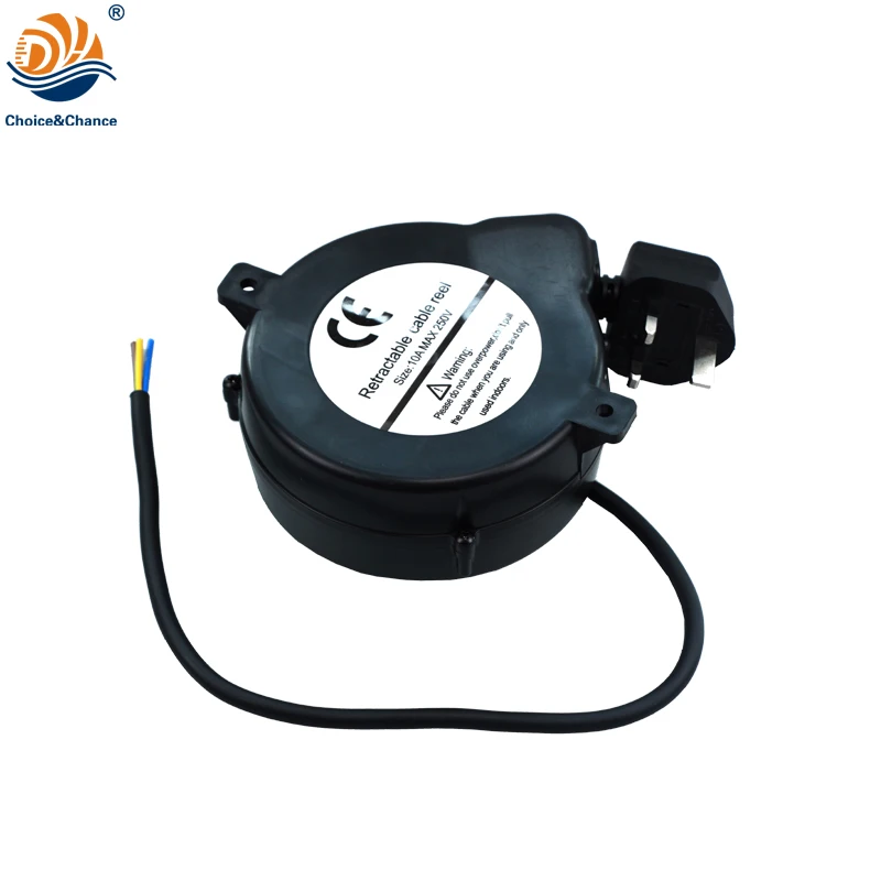 DYH-1805 Auto Retractable Cable Reel 3*0.75mm2 VDE Cable 3.8