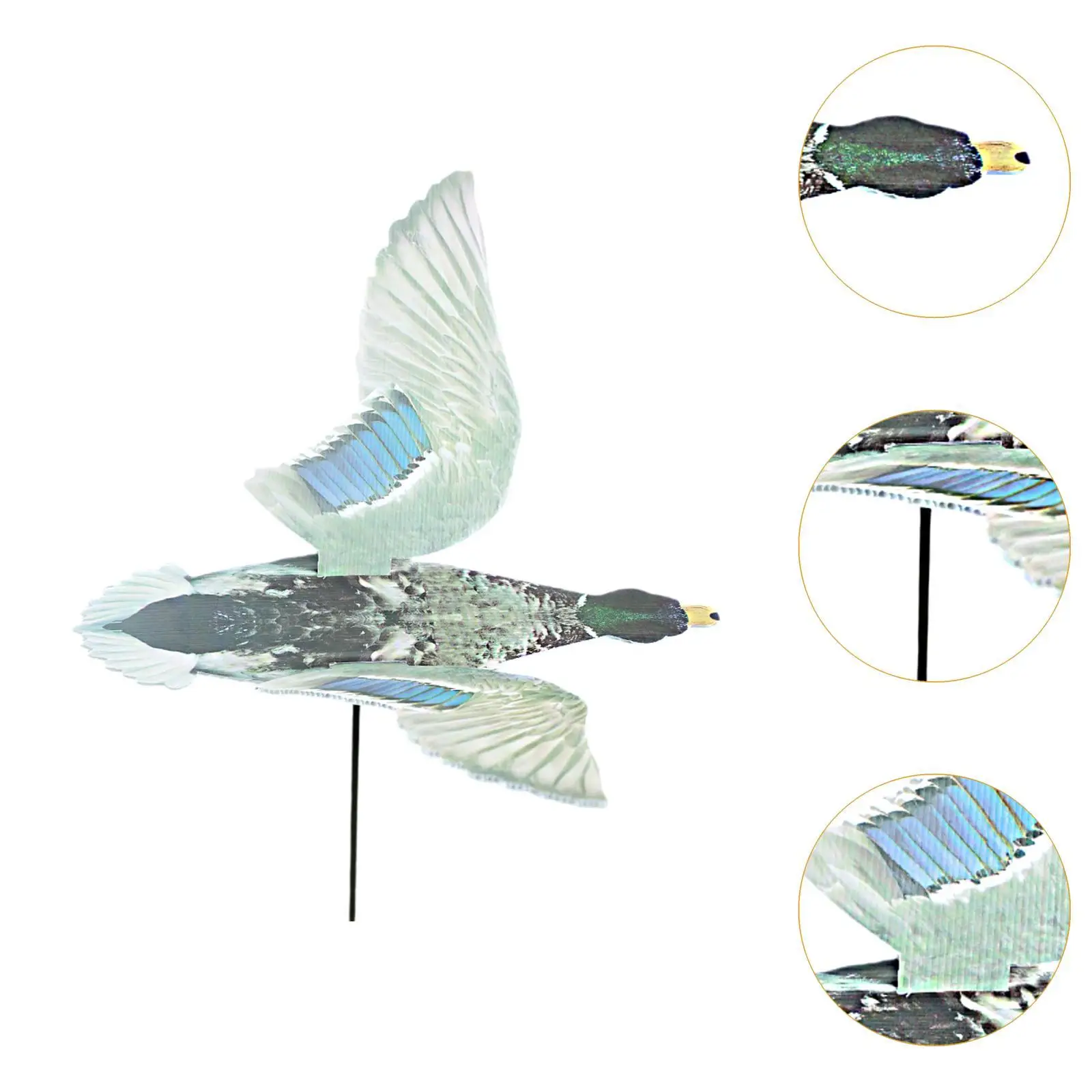 Duck Decoy Multifunctional Realistic Lightweight Decoration Yard Portable Spread Winged Easily Install Novelty Simulation Decoy Duck Decoy Multifunctional Realistic Lightweight Decoration Yard Portable Spread Winged Easily Install Novelty Simulation Decoy