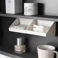 Wall Mounted Storage Boxes Bathroom Organizer Case Oblique Opening For Cotton Band-aid Makeup Adhesive Jewelry Holder Box 1