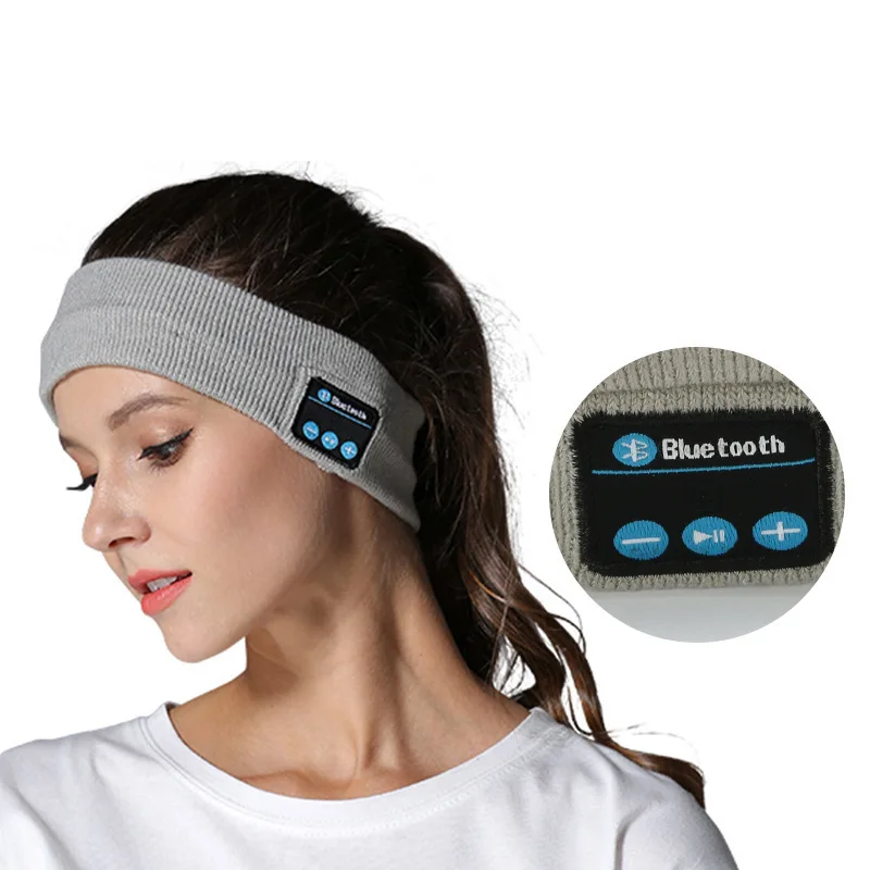 Men's and Women's Dynamic Wireless Sleep Sports Headphones Washable Rest Eye Mask Sports Microphone Yoga Headphones Hair Band