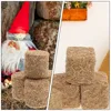 12pcs Simulation Mini Straw Bales Stackable Miniature Haystack Fake Ornament Scene Straw Bales Dollhouse Farm Dueling Banjo 5