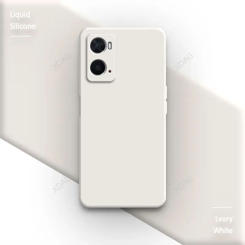 Official High Qualtiy Phone Case for OPPO A96 4G 6.59" CPH2333 Candy Soft Couples Back Cover Liquid Silicone Housing Accessories - Image 12