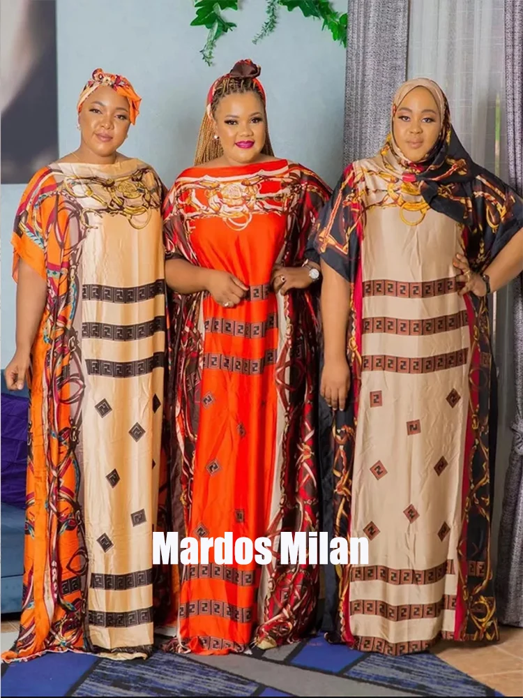 New Style Muslim Abaya Oversize African Women Clothing Dubai Dashiki Free Size Casual Floral Dresses Loose Long Dress Vintage