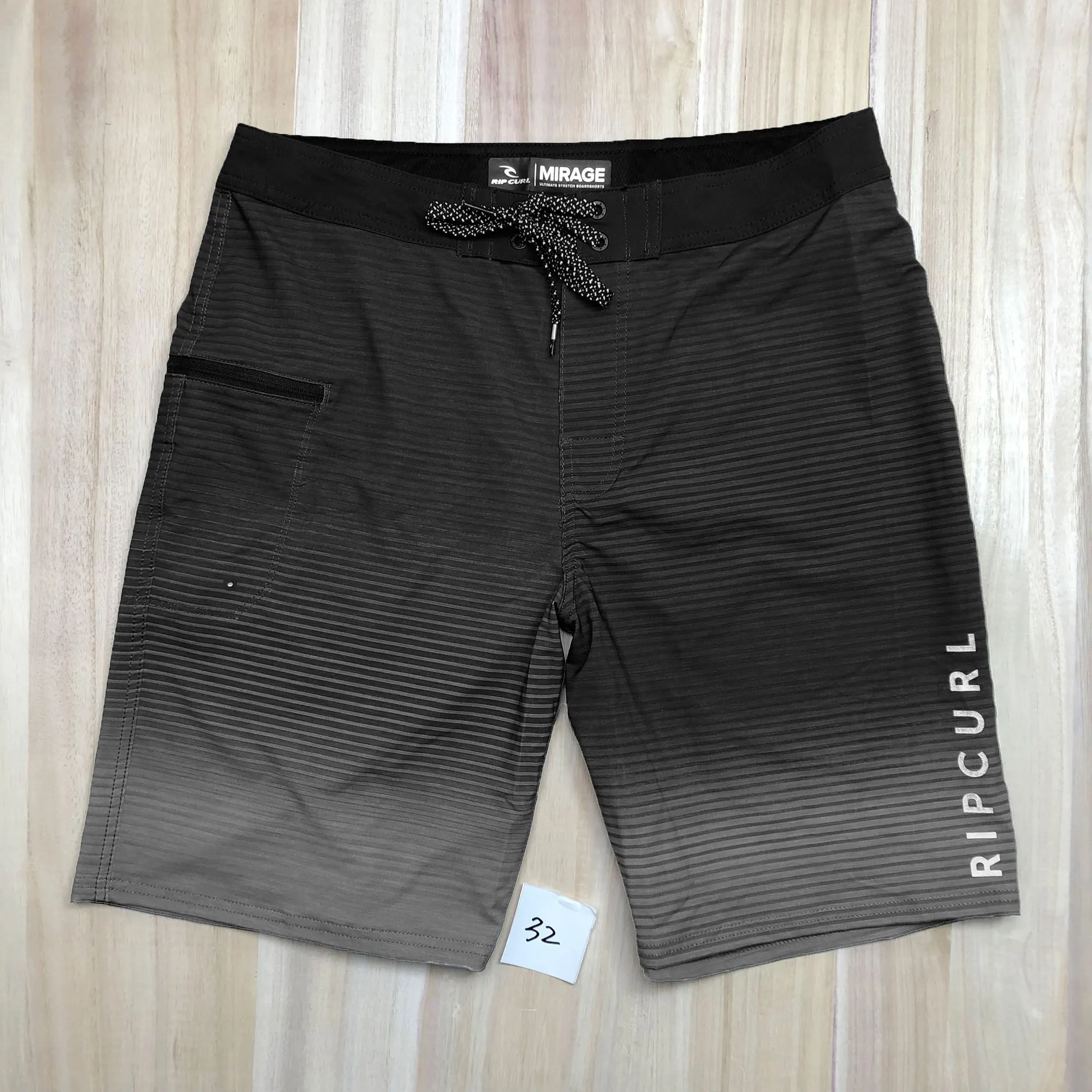 Swim Trunks Mens Surfing Beach Shorts Size 32 Quik Dry 4-Way Stretchable