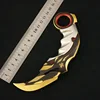 Valorant Melee Reaver 16cm Karambit Champions 2021 Claw Knife Metal Butterfly Knife Game Model Japanese Katanas Real Swords Toys 4