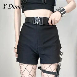 Y Demo Techwear Metal Buckle Women's Belt Multi Functional Adjustable Nylon Outdoor Training Belt