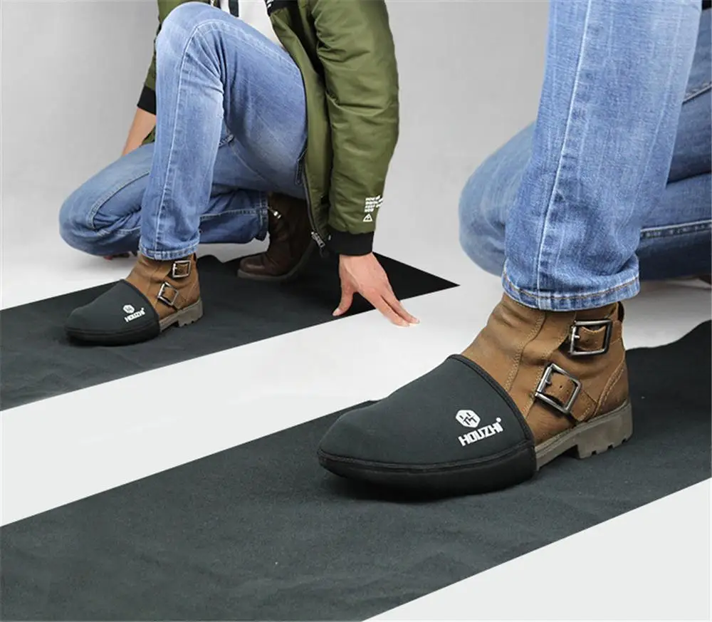 Rugged Waterproof Motorcycle Shoe Cover with Non-Slip Grip for Safe Rides