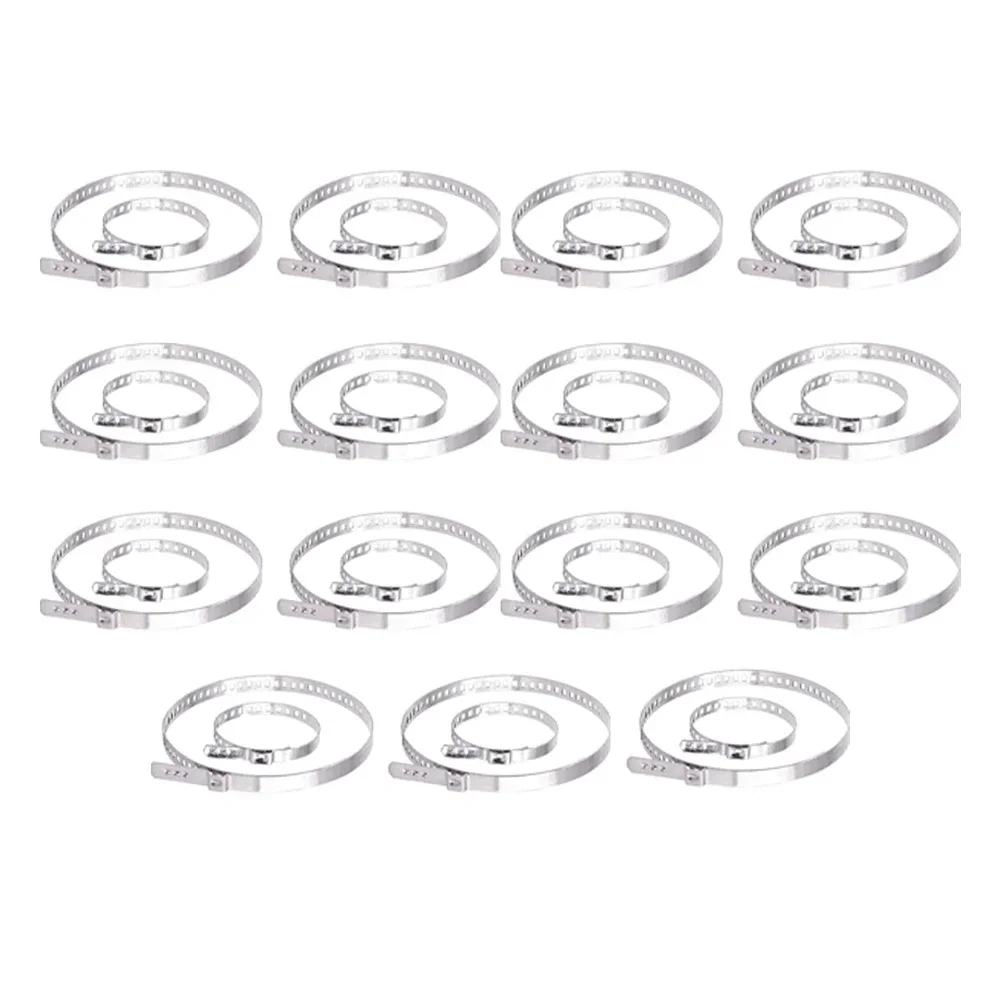 Universal CV Boot Clips Kit 30Pcs Stainless Steel CV Joint Crimp Clamps For Repairing And Securing Boots 20mm-120mm Adjusted