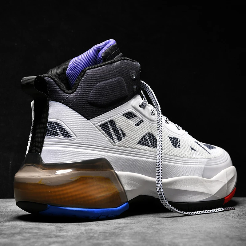 

High-top basketball shoes men can wear sports shoes unisex brand breathable basketball shoes men free shipping