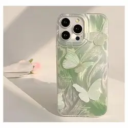 Gradient Butterfly Phone Case with Bowknot and Floral Design for Reno 7 4G (S14826)