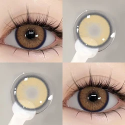 UYAAI Brown Series Color Contact Lenses - PATTAYA Edition for Natural Beauty and Realistic Look (Brown Flare)