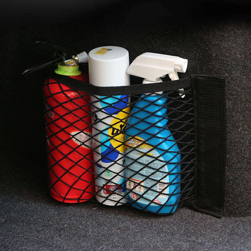 Universal Storage Bag Pocket Car Organizer Net Per Fiat 500 Punto Bravo Croma Panda Abarth Freemont Albea Ducato