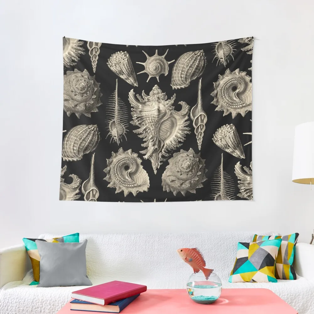 

Ernst Haeckel Prosobranchia Sea Shells Tapestry Room Decorations