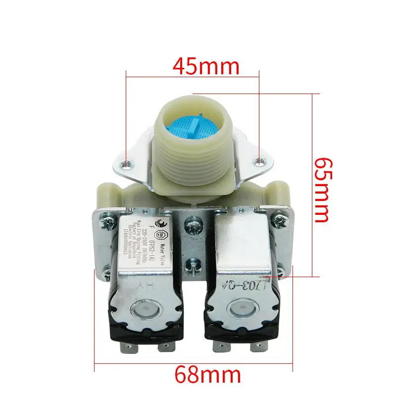 Description Picture 4 of itemUniversal Washing Machine Water Double Inlet Valve Home Electric Appliance Part K1AD
