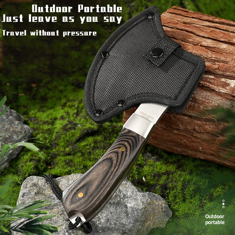 Outdoor Camping Multifunctional Portable Rescue Logging Bone Cutting Wood Chopping Axe