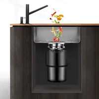 Garbage Disposal 630W Continuous Feed 2800RPM Quiet Operation Simple Installation Food Waste Disposer for Kitchen EU 250V 1