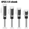 4PCS SET 6.35 Shank