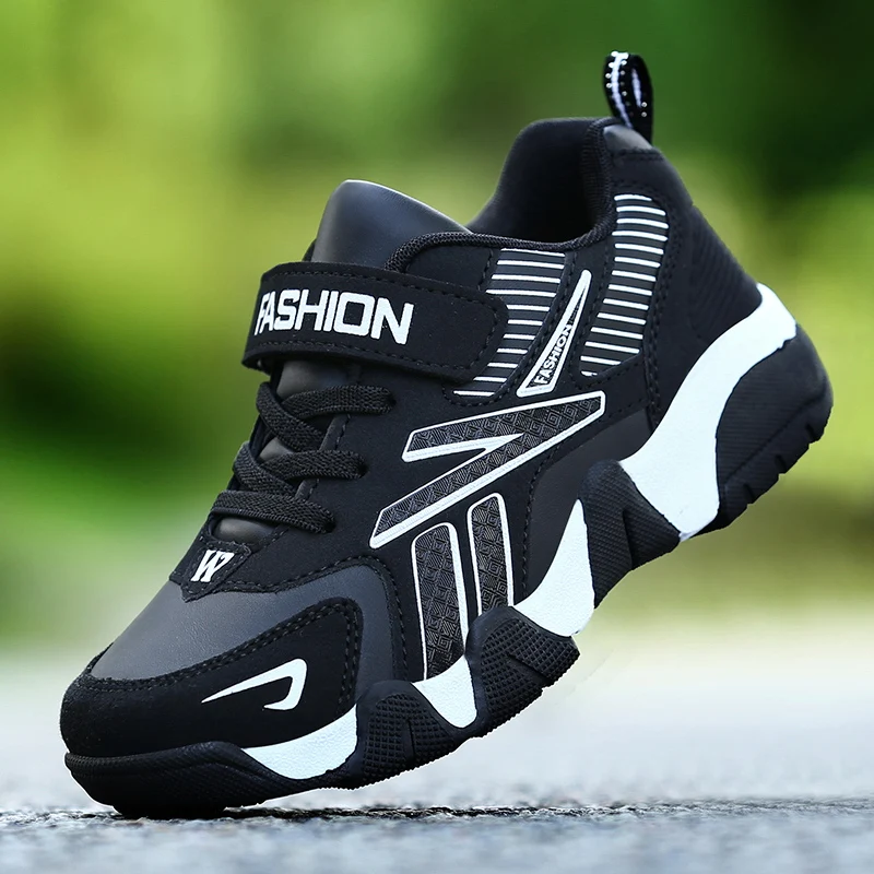 Boys Sport Kids Sneakers Casual Shoes for Children Sneakers Girls Shoes Leather Anti-slippery Tennis Infantil Menino Mesh