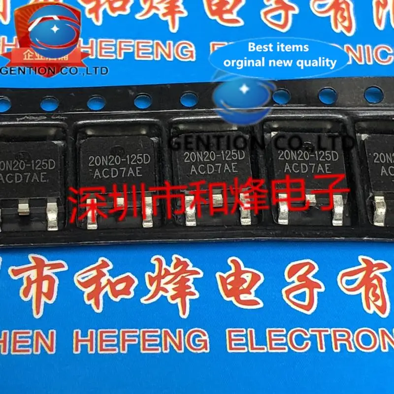 

10PCS 20N20-125D AM20N20-125D TO-252 В наличии 100% новый и оригинальный